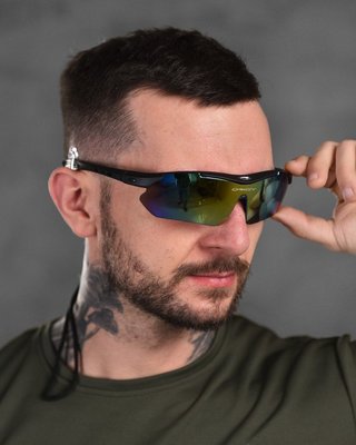 Окуляри тактичні захисні у чохлі Oakley M-Frame Hybride Балістичні окуляри