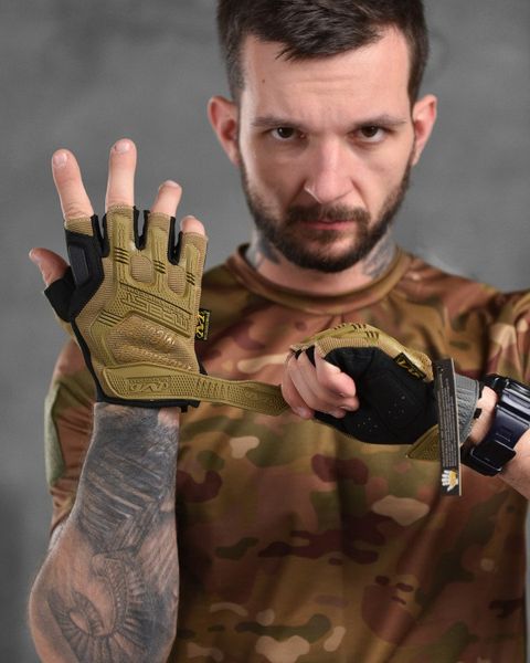 Рукавички тактичні безпалі Mechanix M-Pact Gloves Coyote ВТ1060, M