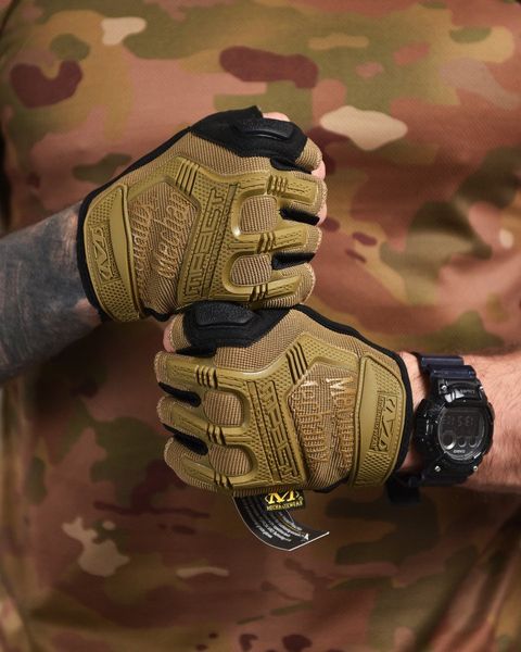 Рукавички тактичні безпалі Mechanix M-Pact Gloves Coyote ВТ1060, M