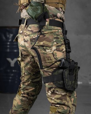Тренчик пістолетний з фастексом, страхувальний шнур для пістолета, швидкознімний (паракорд) колір чорний ВТ7086, Один размер