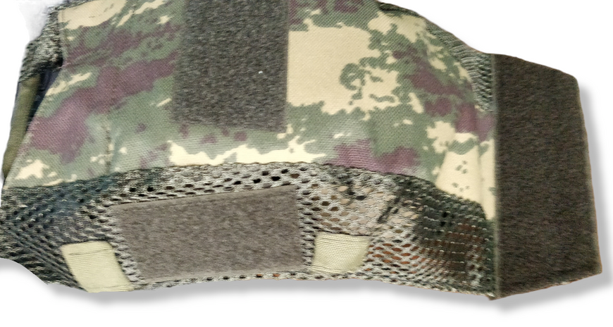 Чохол кавер безухий на каску ЗСУ мультикам з тканини Cordura маскуючий тактичний армійський
