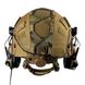 Комплект Шолом тактичний FAST Helmet NIJ IIIA + Навушники Earmor M32H MOD3 + КАВЕР