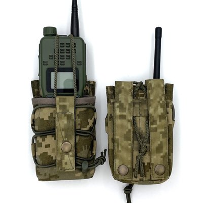 Підсумок під рацію відкритий Піксель ММ-14 Molle Cordura 500D нейлон MELGO