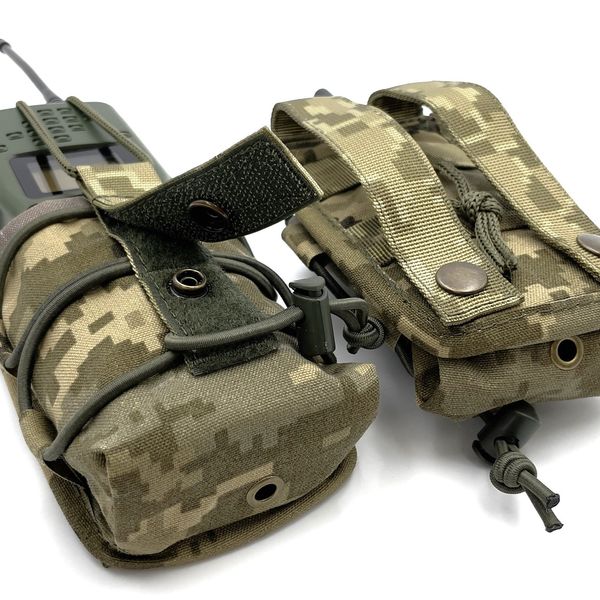 Підсумок під рацію відкритий Піксель ММ-14 Molle Cordura 500D нейлон MELGO