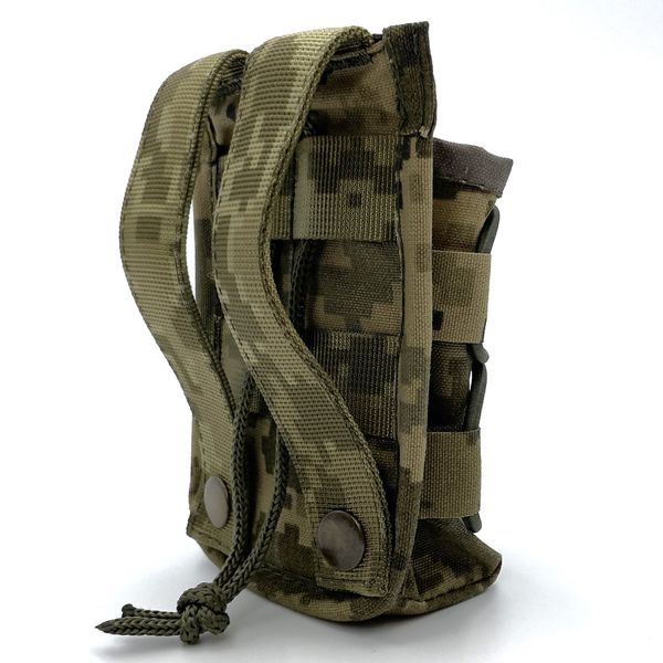 Подсумок под рацию открытый Пиксель ММ-14 Molle Cordura 500D нейлон MELGO