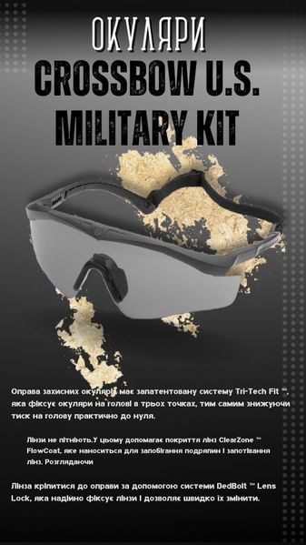 Окуляри балістичні revision SAWFLY EYEWEAR APEL US ARMITARY (оригінал) ТН6552