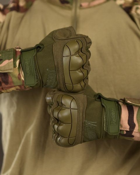 Тактичні рукавички mechanix m-pact 3 olive ВТ6049, L