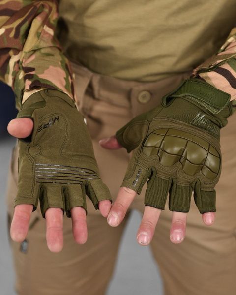 Тактические перчатки mechanix m-pact 3 olive ВТ6049, L