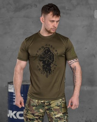 Тактична футболка потоотводяча Oblivion tactical berserk oliva ВТ6783, Хаки, S