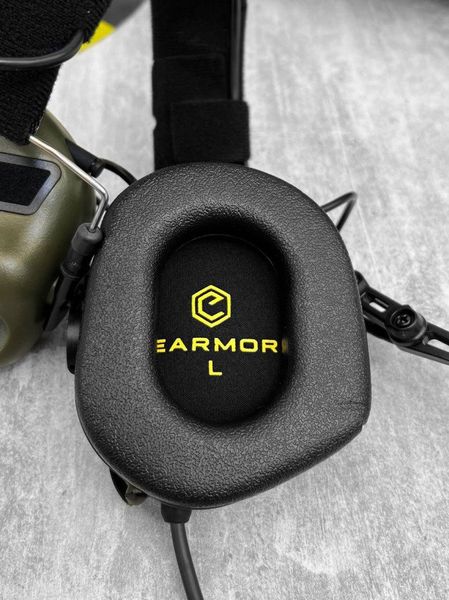 Тактические наушники Opsmen EARMOR M32 MOD3 олива ДН7153